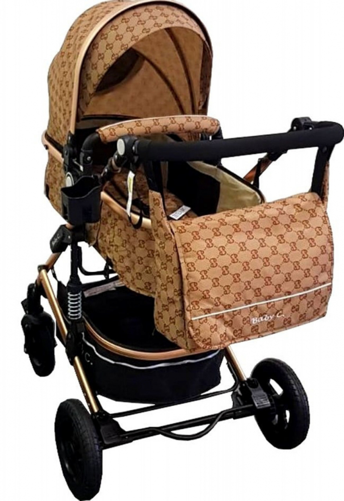 Carucior Baby Care PRO 531 2in1 Maro - imagine 3