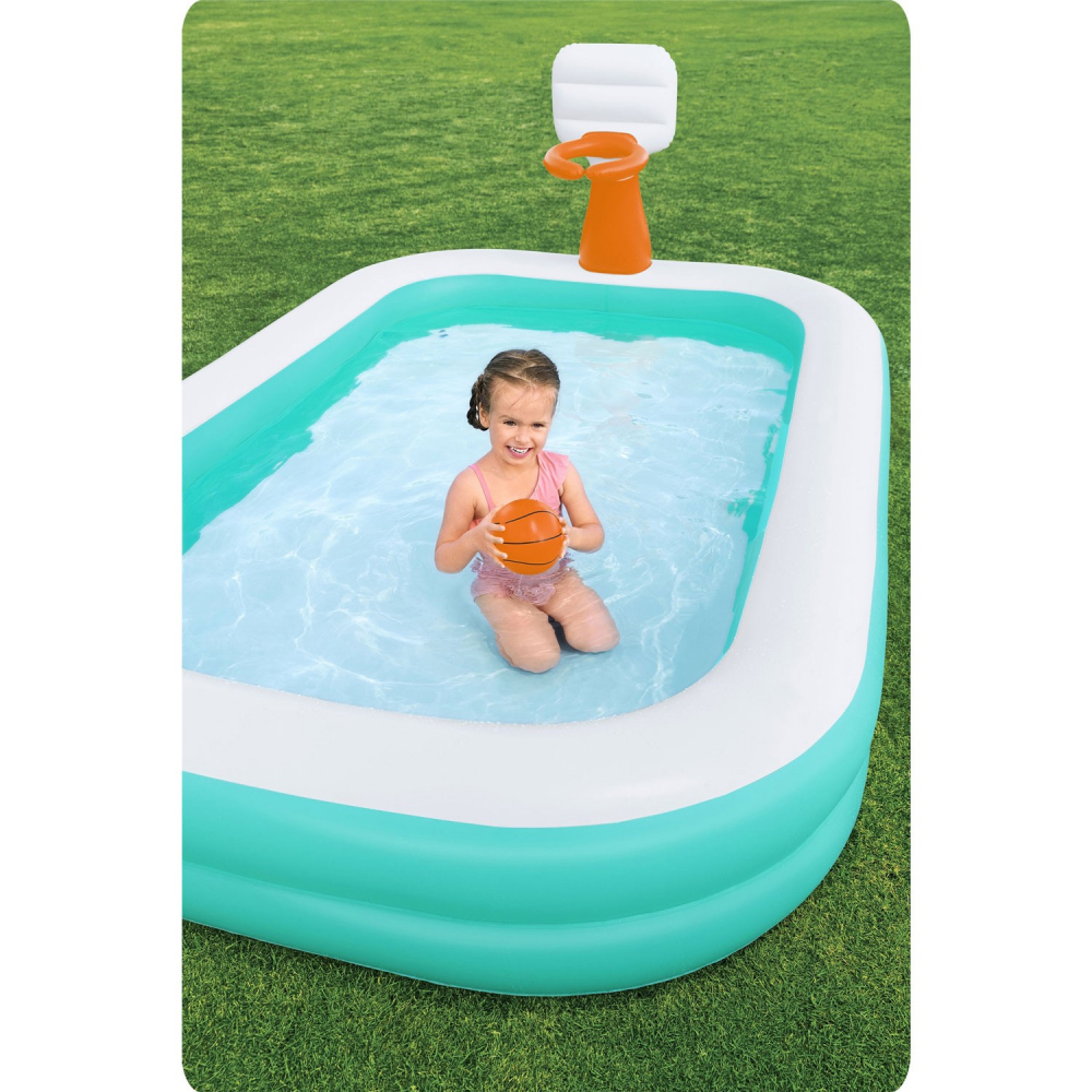 Piscina Bestway DunkN Splash cu Cos Baschet - imagine 7