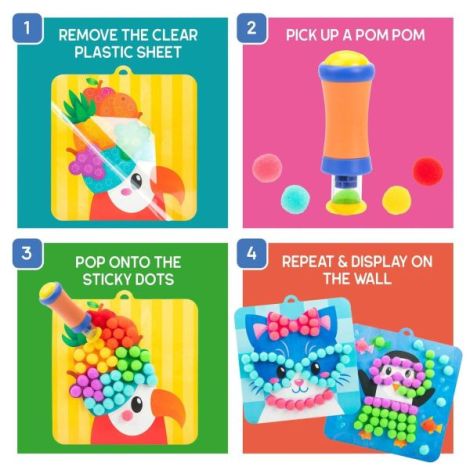 Set Pompoane Animalute Educational Insights - imagine 2