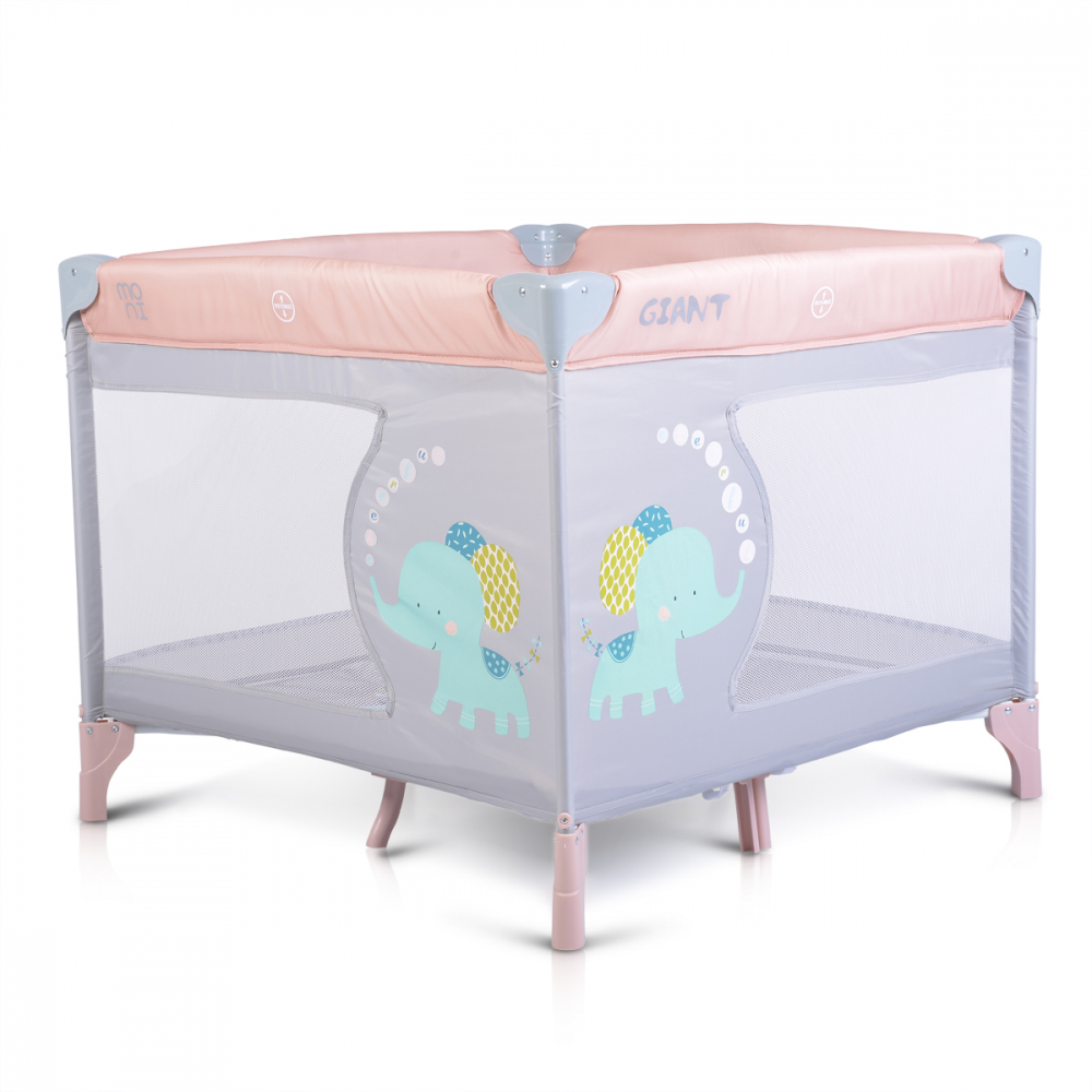 Tarc Pliabil Moni Light Pink 93x93 cm