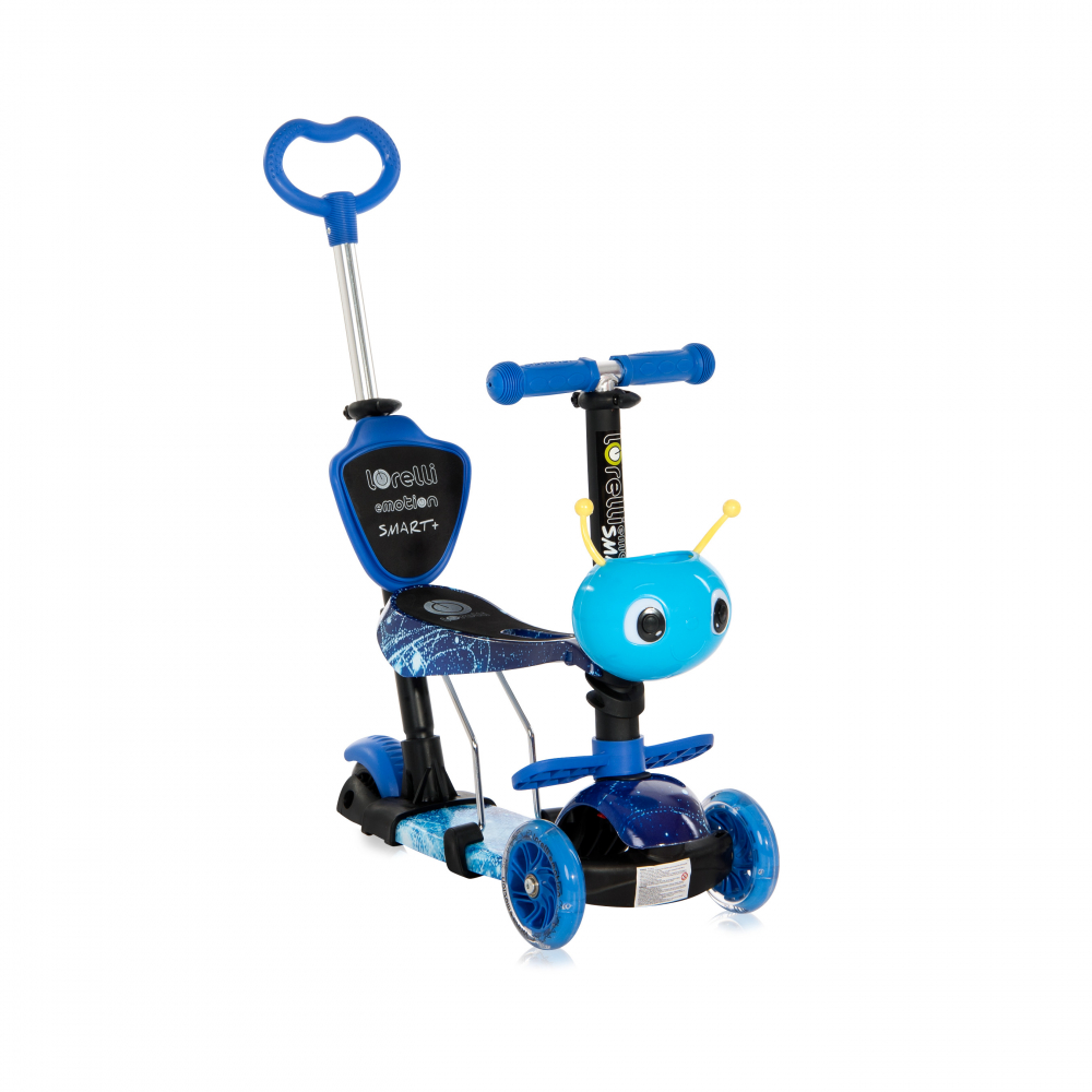 Trotineta Lorelli Smart Plus, 3 roti LED, cu maner - imagine 3