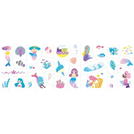 Stickere Sirena Avenir | Decor Unghii și Tatuaje - imagine 6