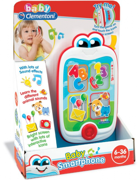 Smartphone Baby Clementoni - Jucărie Educativă Interactivă