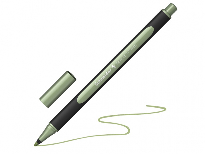 Liner Metallic Schneider, Vintage Green, 1-2 mm