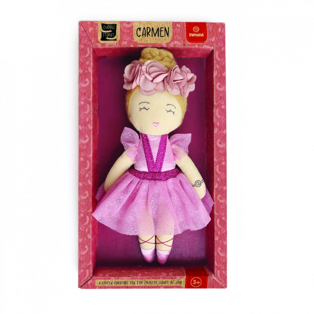 Păpușă Balerina Carmen Svoora, 20 cm