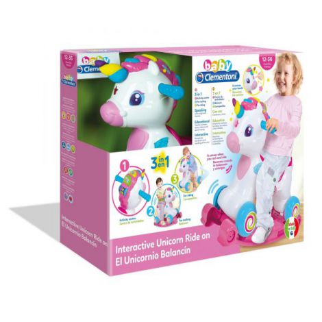 Balansoar Unicorn 3in1 Clementoni, Interactiv - imagine 2