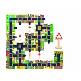 Puzzle Gigant Djeco Orașul, 24 Piese, +3 Ani - imagine 2