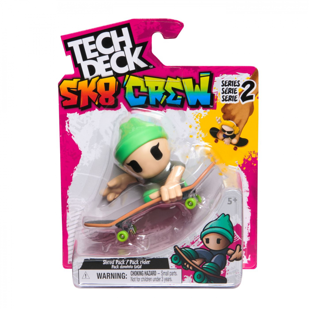 Tech Deck Sk8 Crew Placă & Figurină Spin Master