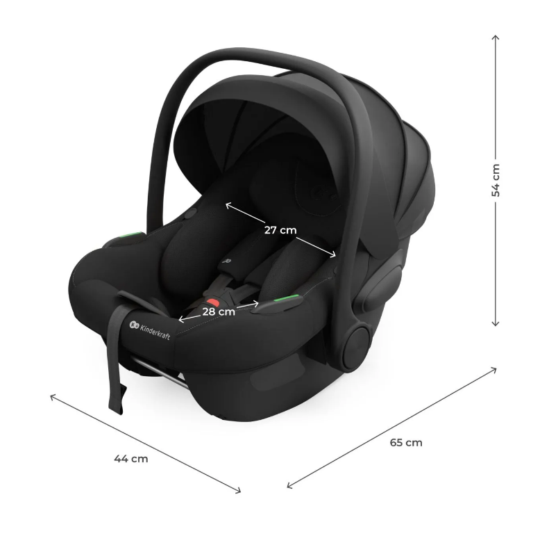 Kinderkraft I-Lite Black - Siguranță I-Size - imagine 7