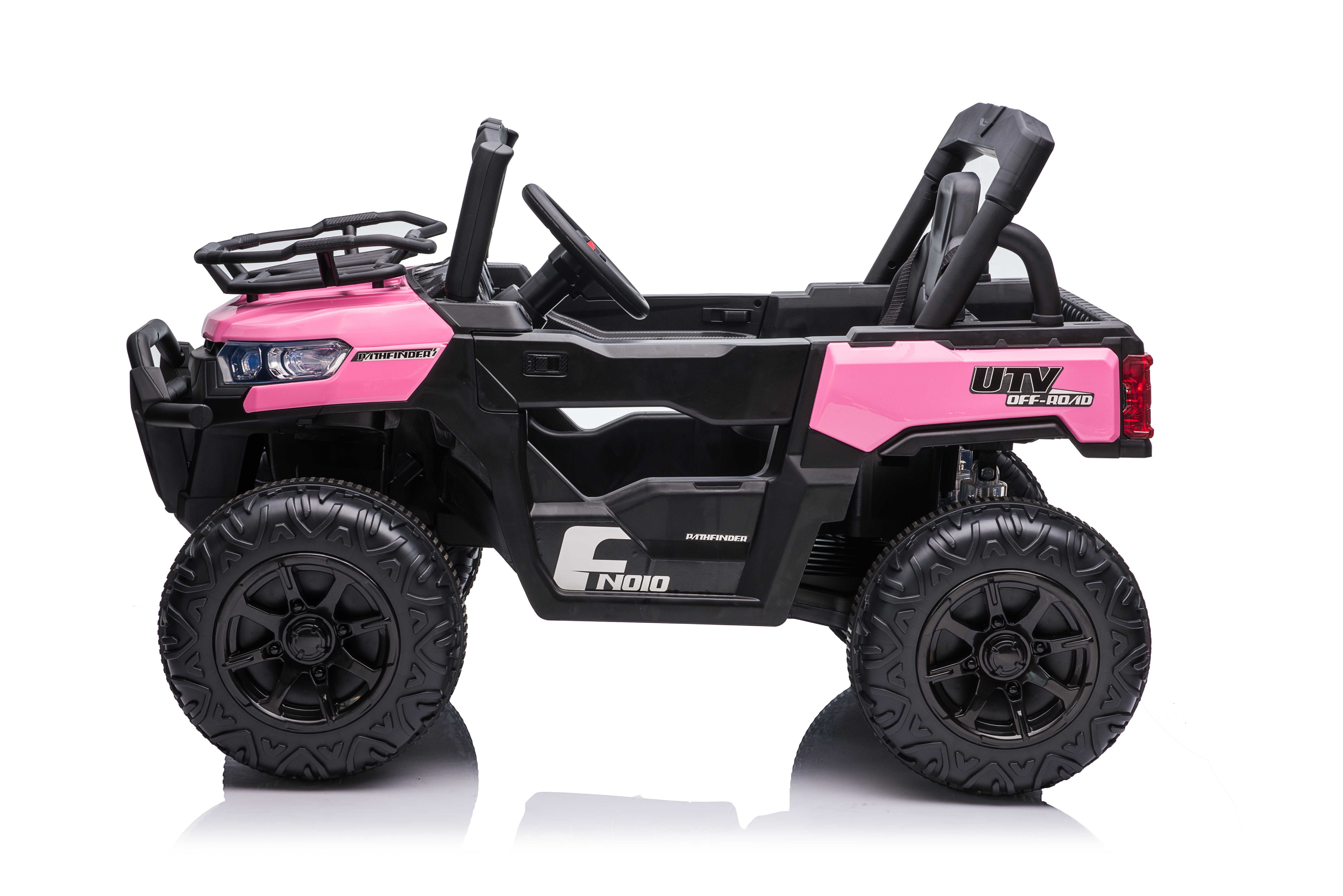 Mașinuță Electrică UTV 12V Roz - Autokids - imagine 2