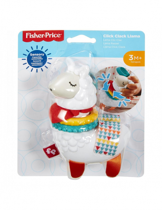Zornăitoare Lama Fisher-Price, Multicoloră