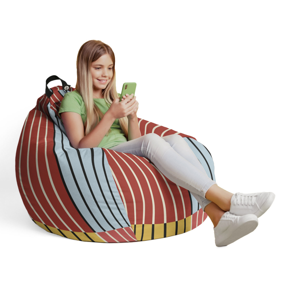 Husă Puf Bean Bag Para L, Rodas | Updeco - imagine 4