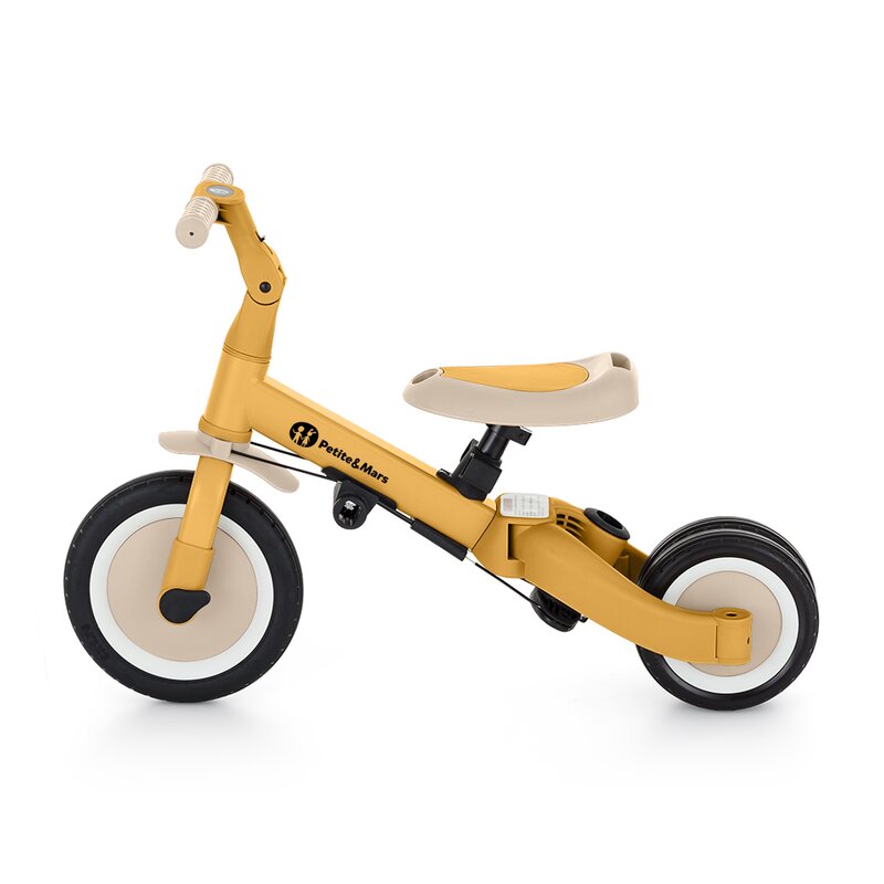 Tricicleta Petite&Mars Turbo Ocru 5 in 1, 1.5-5 Ani - imagine 5