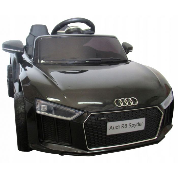 Masinuta Electrica Audi R8 R-Sport Negru 70W cu Telecomanda
