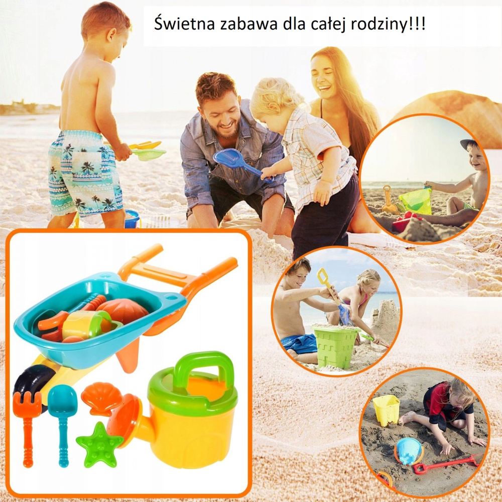 Set Roaba Malplay cu 6 Accesorii - Jucarii Exterior - imagine 3