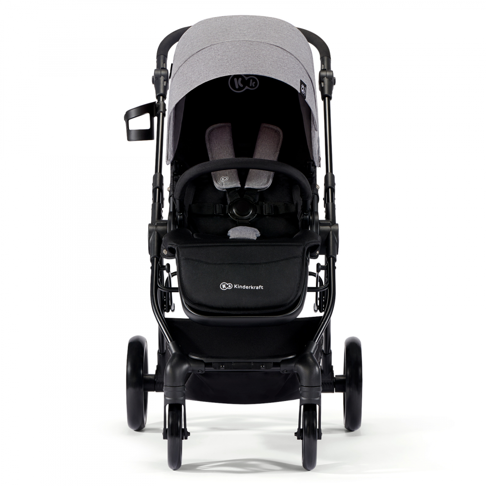 Carucior Kinderkraft Vesto Grey de la naștere - imagine 9