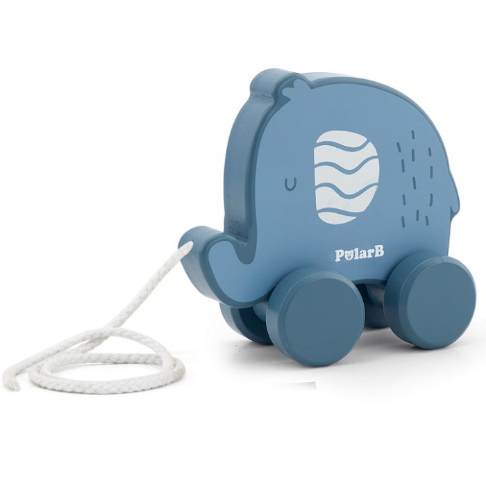 Jucărie de tras Elefantel PolarB New Classic Toys