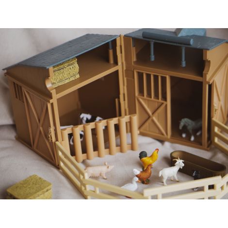 Set Grajd Collecta cu Figurine Animale - imagine 3