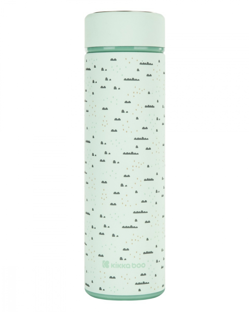 Termos KikkaBoo 500ml Savanna Mint - Păstrează Temp. - imagine 5