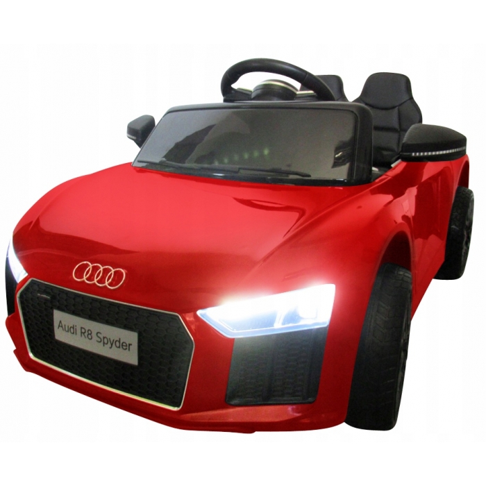 Masinuta Electrica Audi R8 R-Sport Rosu 70W - imagine 4