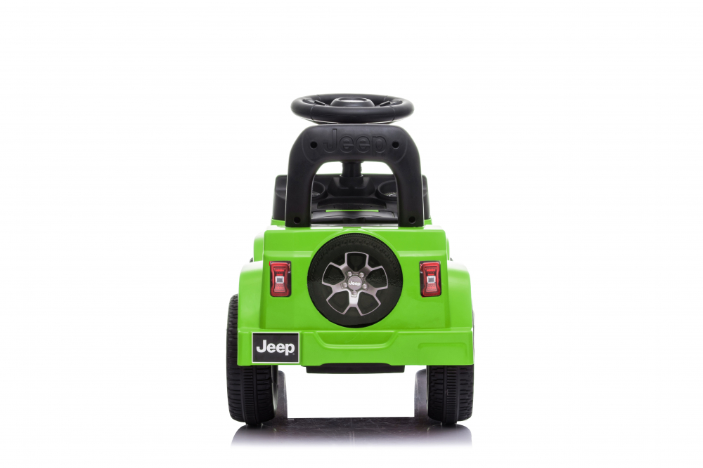 Masinuta Jeep Rubicon Green, fara pedale, cu muzica - imagine 3