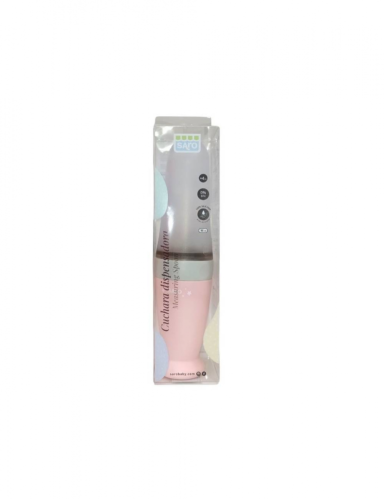Linguriță Saro Baby cu Rezervor Silicon 90ml - imagine 2