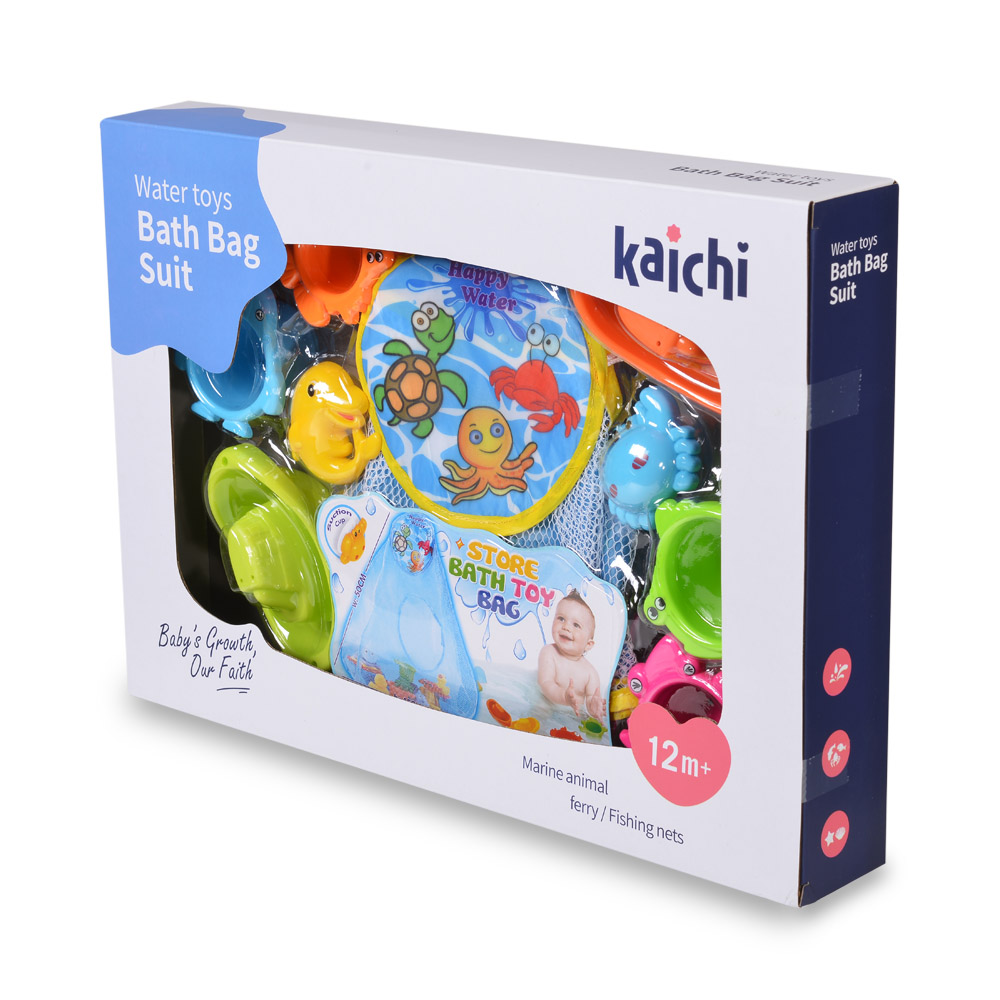 Set jucării de baie Kaichi Marine | Distracție în apă - imagine 2