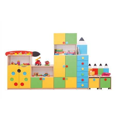 Set Gradinita Creionasele | Depozitare Moje Bambino
