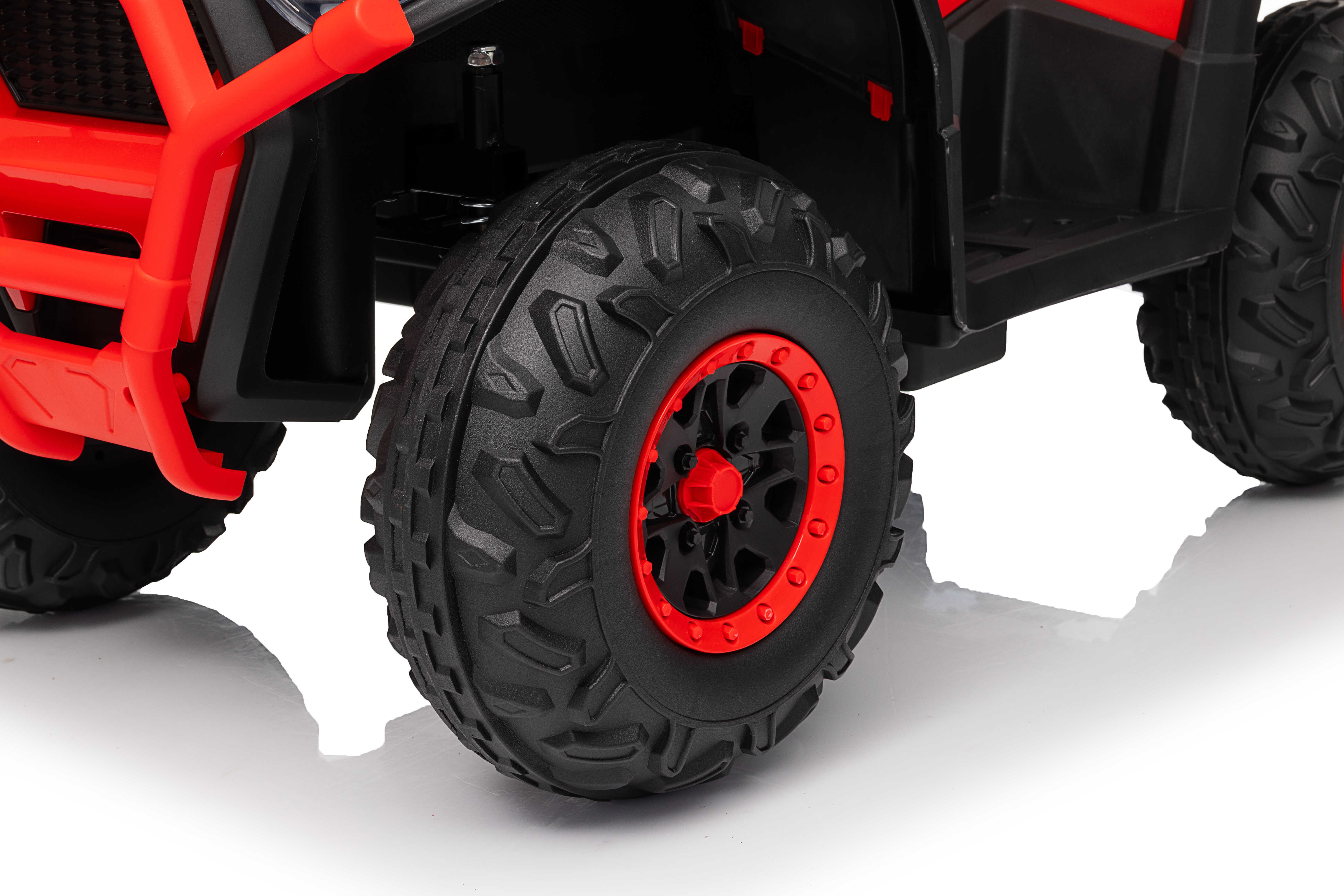 ATV electric pentru copii Mini Desert 12V 4x4 Rosu, telecomanda parentala, Bluetooth - Autokids.ro - imagine 3