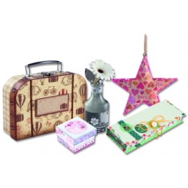 Banda Decorativa Floral Folia Paper Set 4 Role - imagine 3