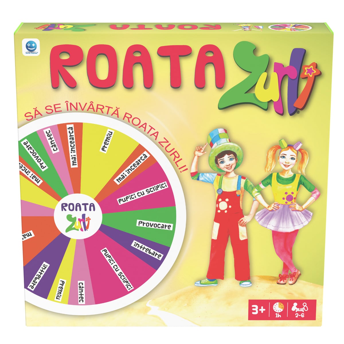 Joc de Societate Roata Zurli - Smile Games