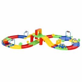 Set Prima Mea Pista Auto Wader cu Masinute