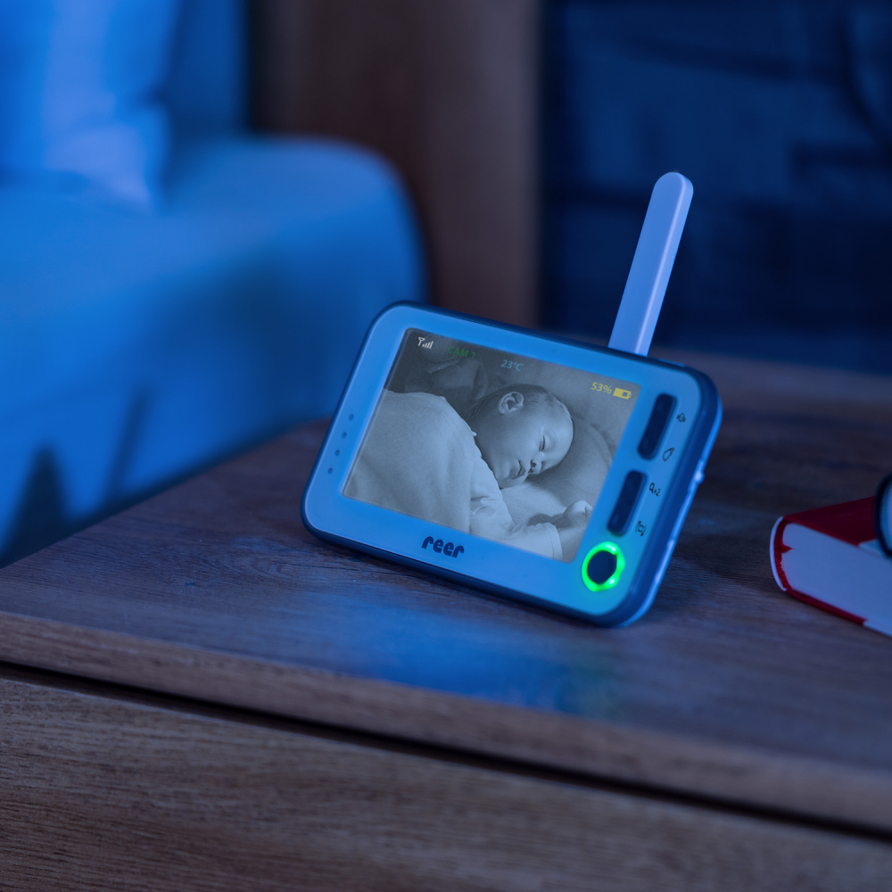 Babymonitor Reer 80430 BabyCam L - Supraveghere Wi-Fi HD - imagine 2