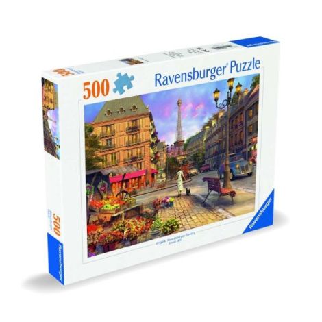 Puzzle Ravensburger 500 piese - Plimbare de seară - imagine 2