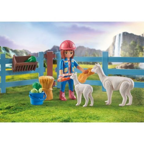 Playmobil Grajad cu Amelia și Calul Whisper - imagine 3