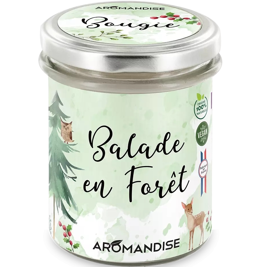 Lumanare Aromandise Plimbare in Padure, 150g - imagine 6