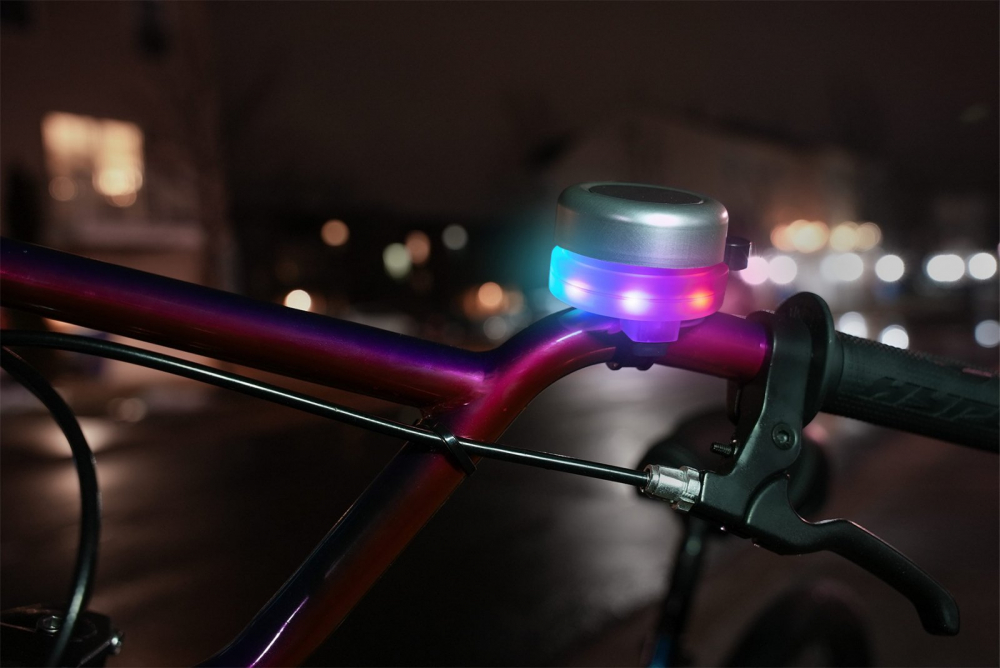 BellBrightz Clopotel LED Multicolor Bicicletă Brightz - imagine 2