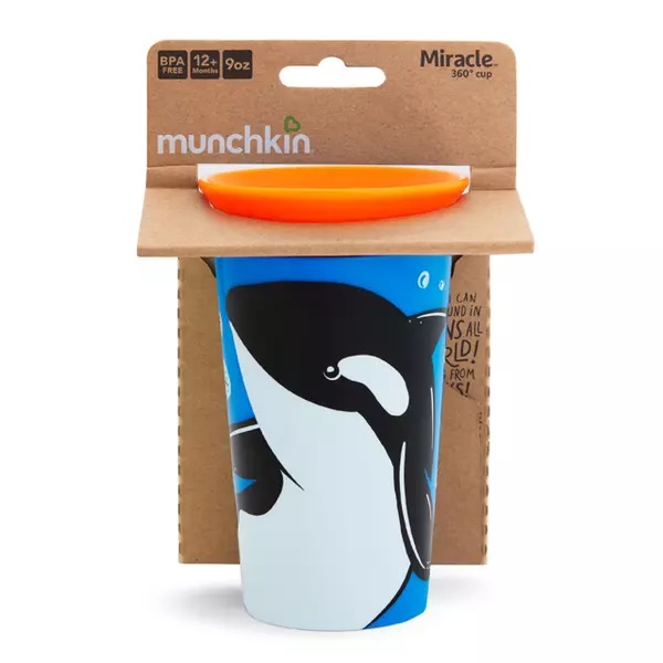 Cana Miracle 360 Wildlife Orca 266ml Munchkin