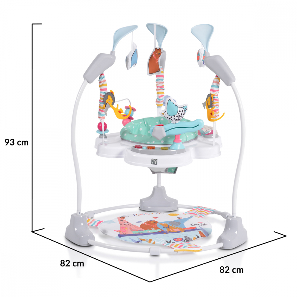 Jumper Moni Bon Voyage Turquoise Reglabil - imagine 8