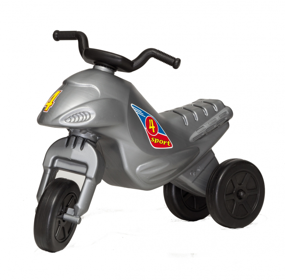 Tricicleta Dohany Super Bike Gri, 2-5 Ani
