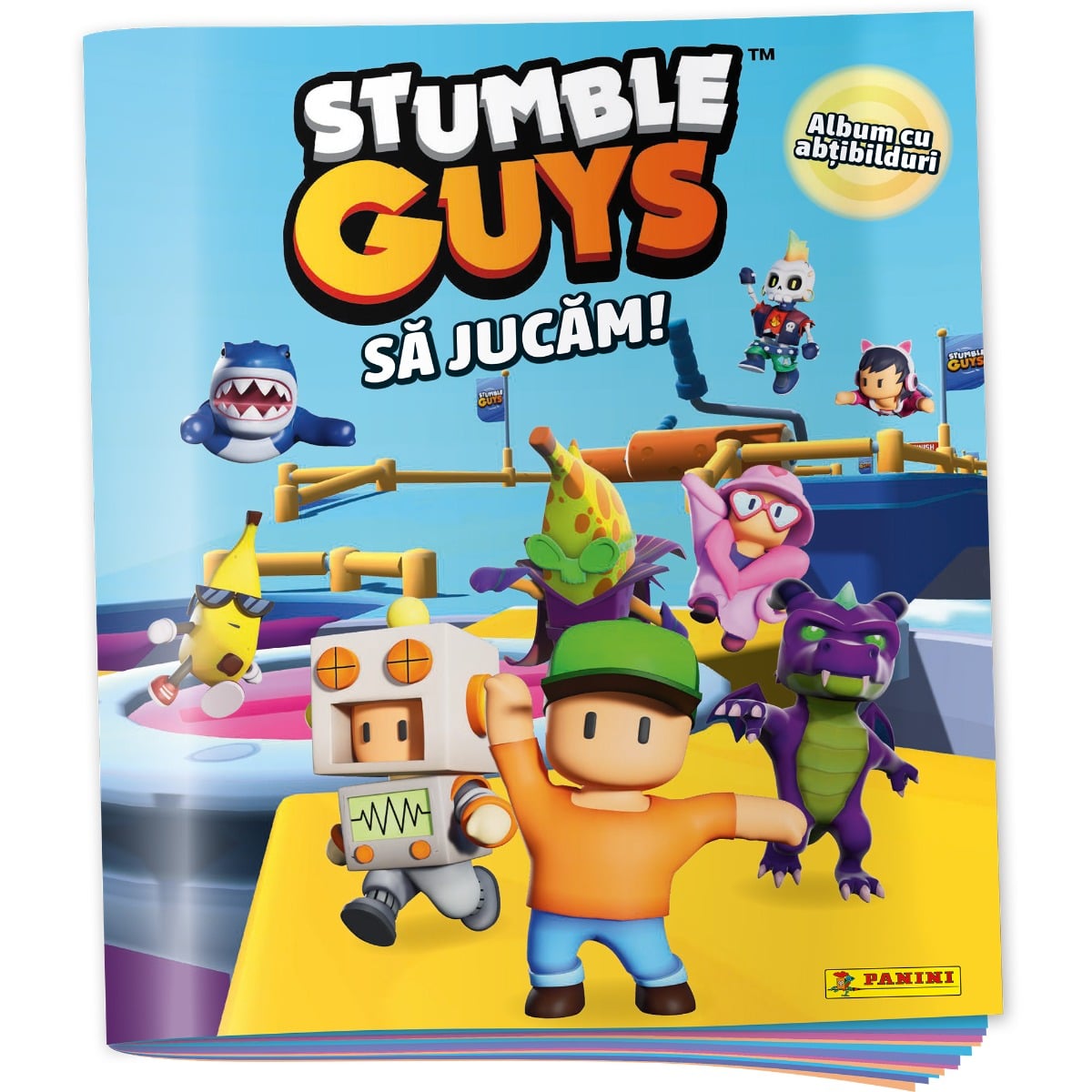 Album Stumble Guys Panini cu 40 pagini