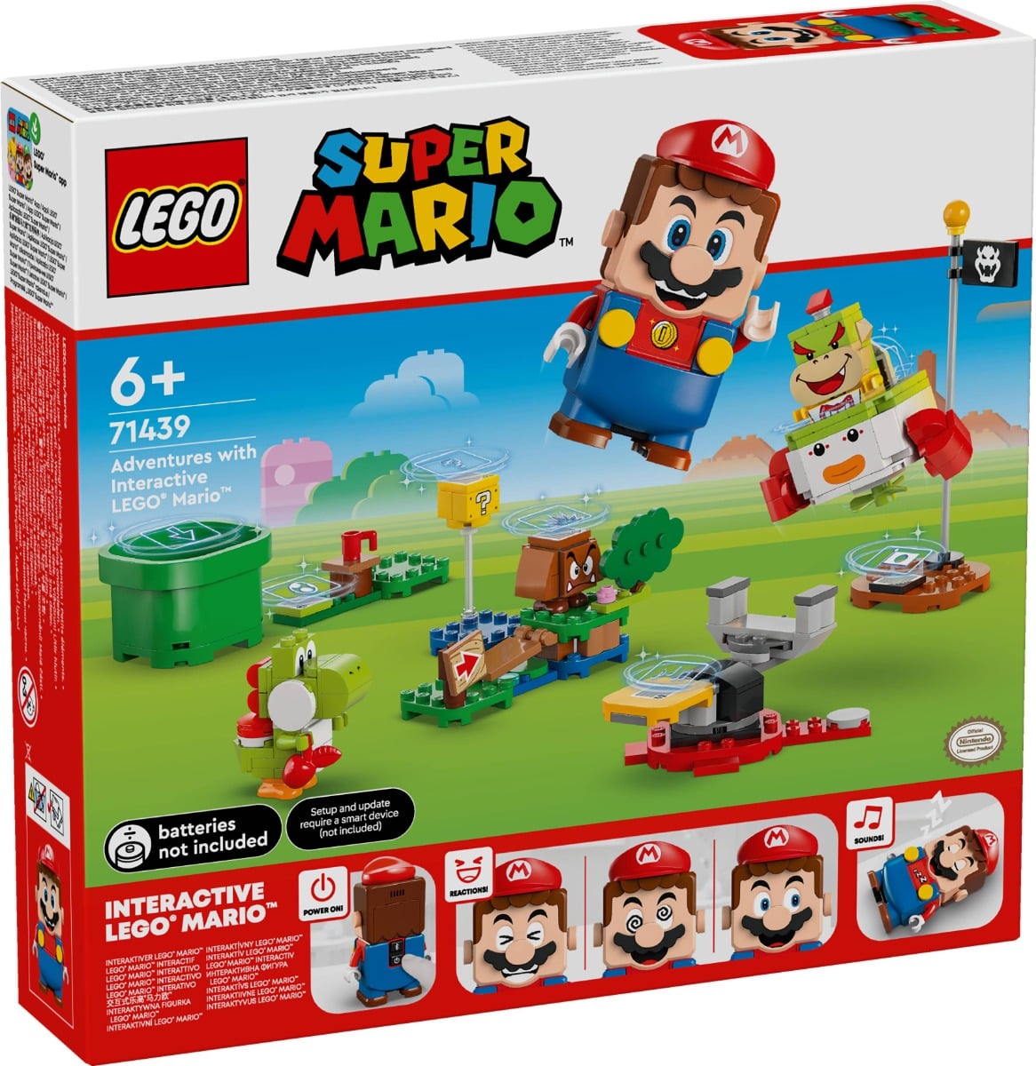 LEGO® Mario 71439 - Set Interactiv Aventură