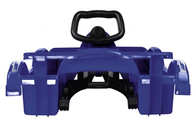 Sanie Alpen Gaudi Race Blue, Volan Oțel, HDPE - imagine 2