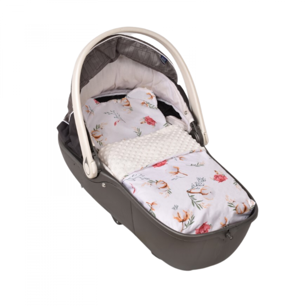 Lenjerie Confort Family cu Model Flori Delicate