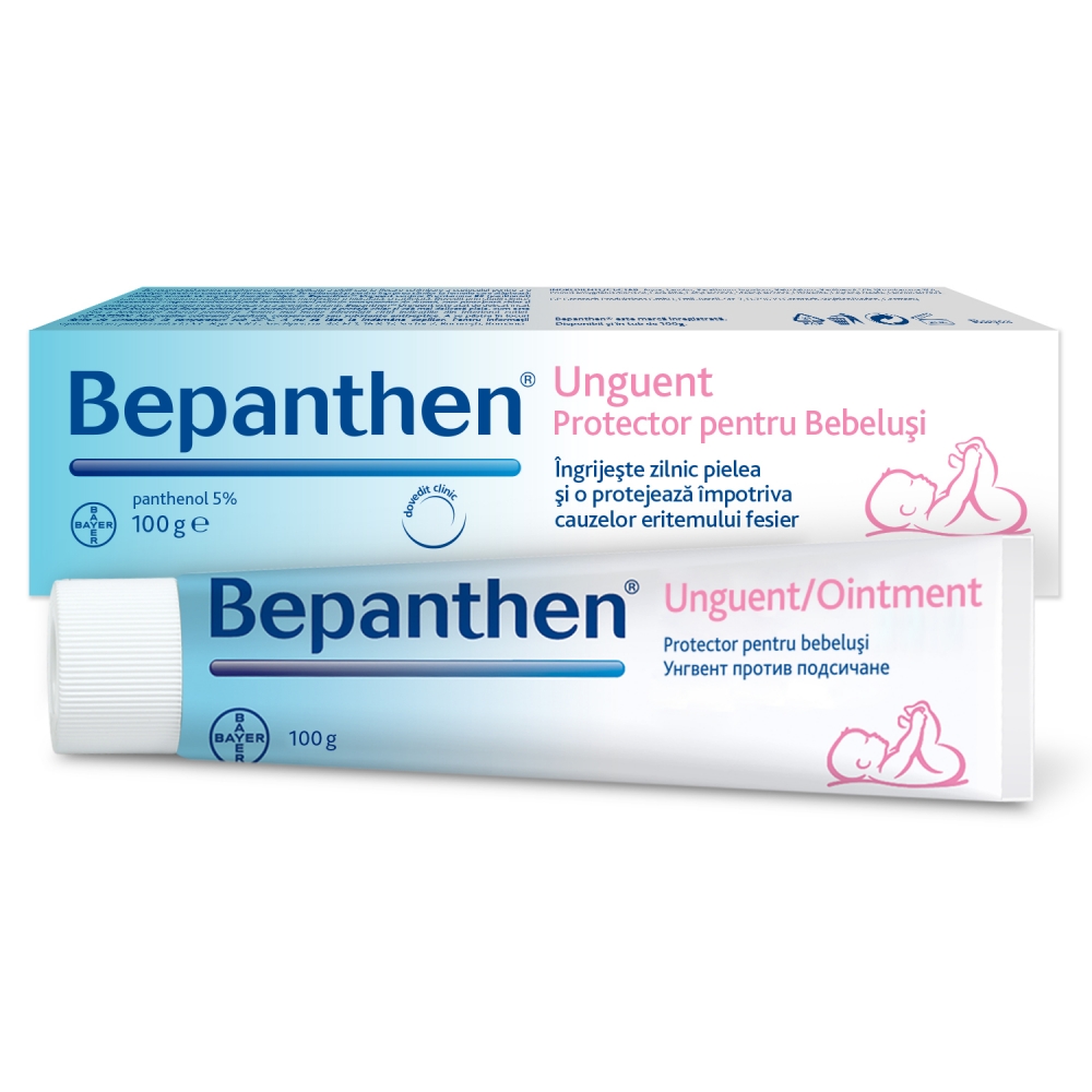 Bepanthen Unguent 100g - Protecție Iritații - imagine 6