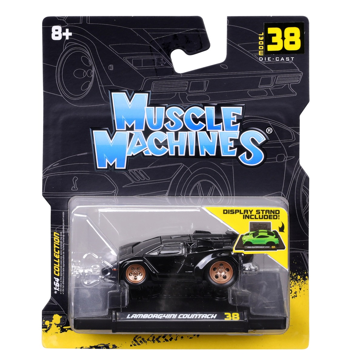 Maisto Muscle Machines Lamborghini Countach 1:64