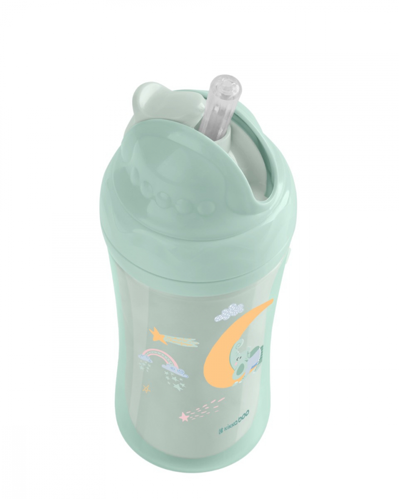 Cana Kikkaboo Moony Me cu Pai Silicon, 220ml - imagine 2