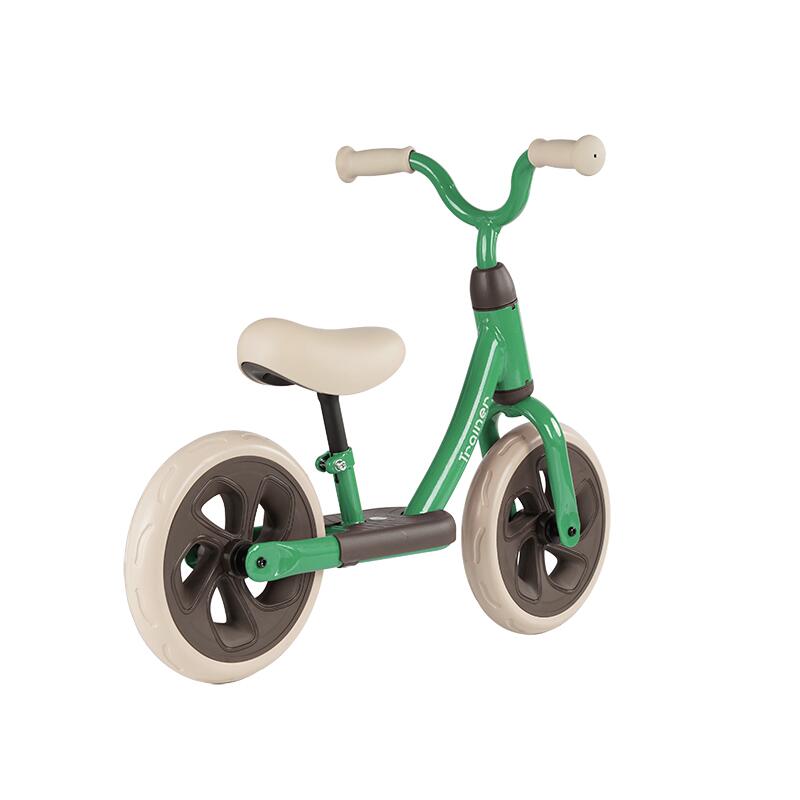 Bicicleta fara pedale QPlay Trainer Verde, 2-4 Ani - imagine 2