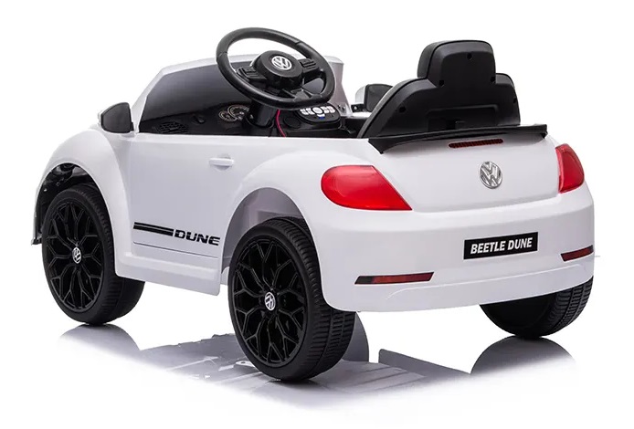 Volkswagen Beetle Dune 12V Alb - Masinuta Electrica - imagine 3