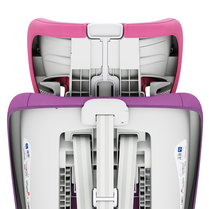 Scaun Auto Buf Boof Tweety 360° Isofix, Unicorn Pink - imagine 4